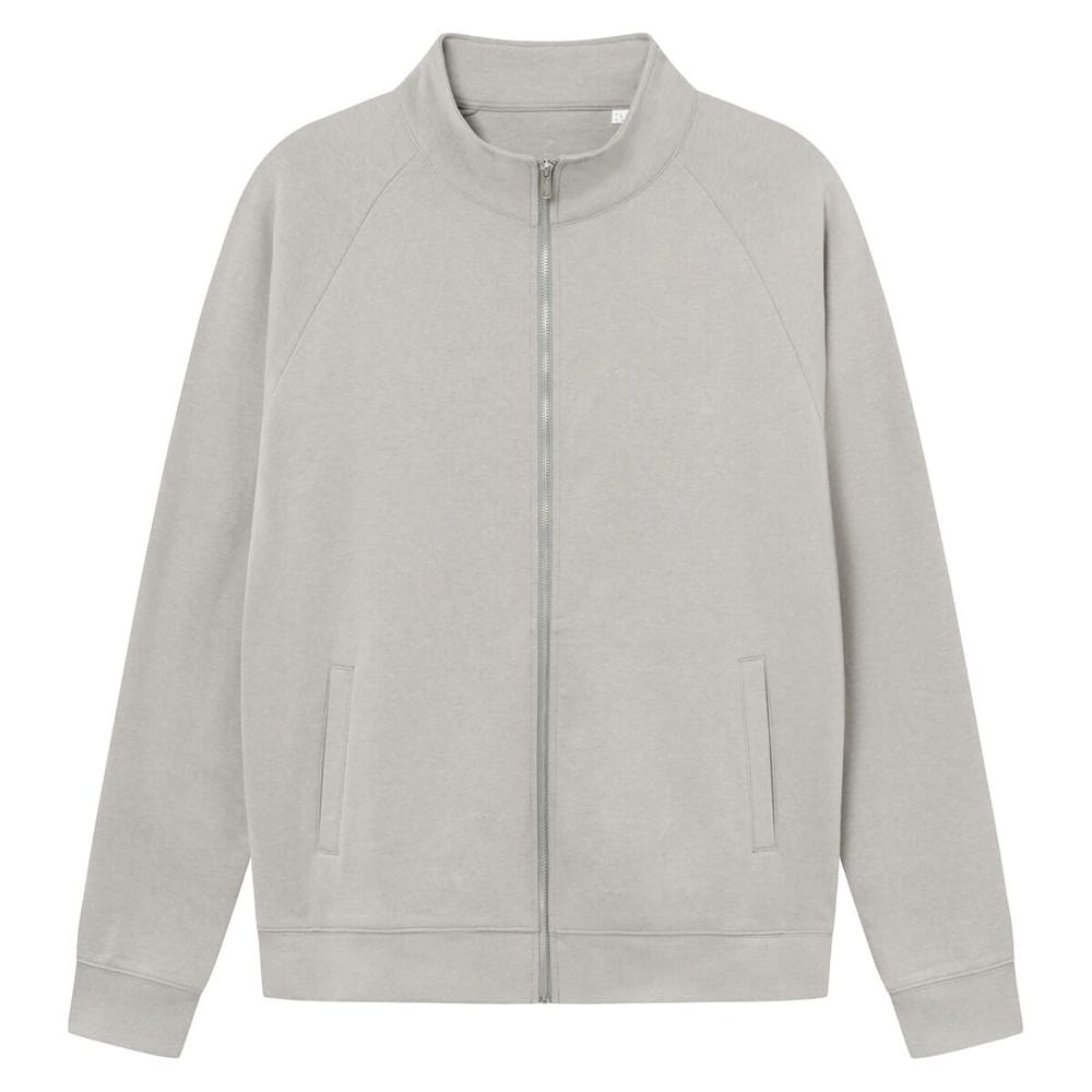 Brickstone unisex full-zip sweater, 280 gr/m² - Grey (PMS Cool Grey 8C) / Grey