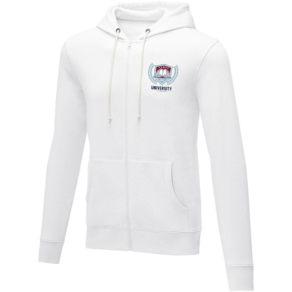 Charon 240 g/m2 unisex full zip hoodie