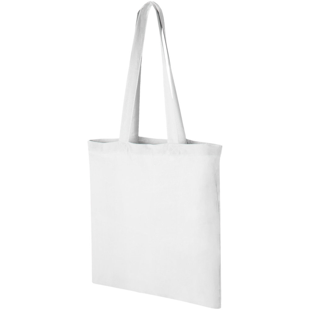 Carolina 100 g/m² cotton tote bag 7L - White
