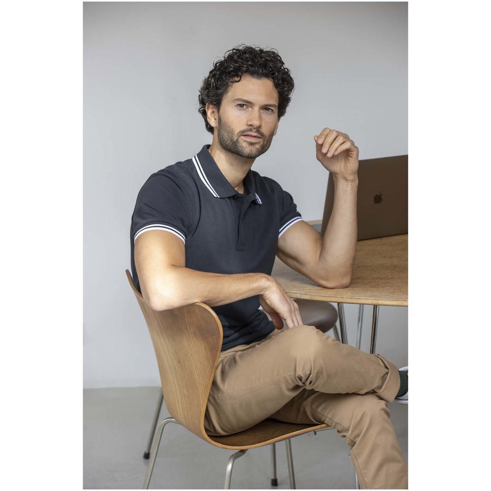 Amarago 200 g/m2 short sleeve men's tipping polo