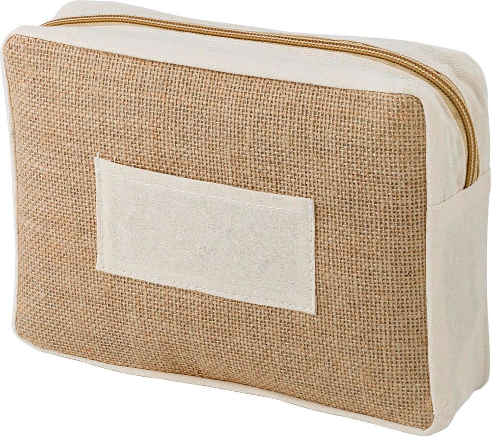 Jute toiletry bag Julian