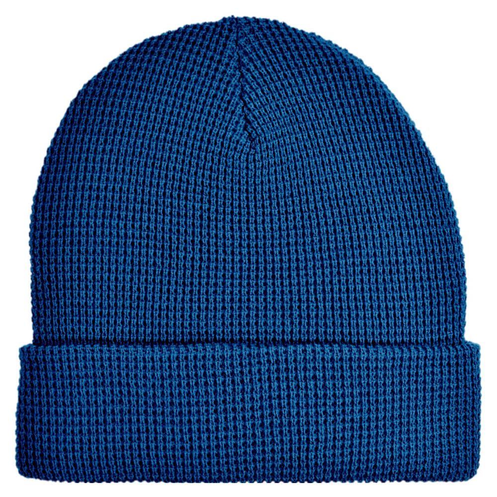 Waffle knitted hat - Petrol (PMS 3035c) / Petrol
