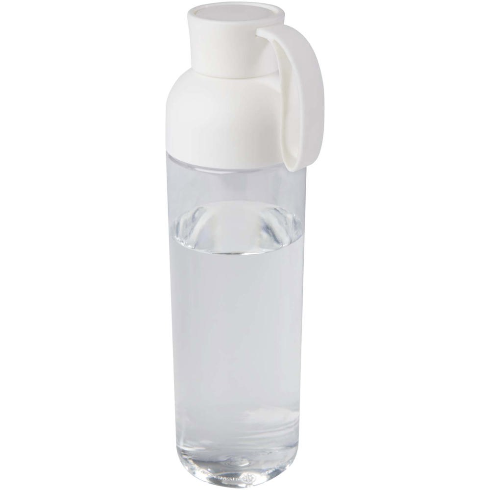 Illuminate 600 ml RPET water bottle - White