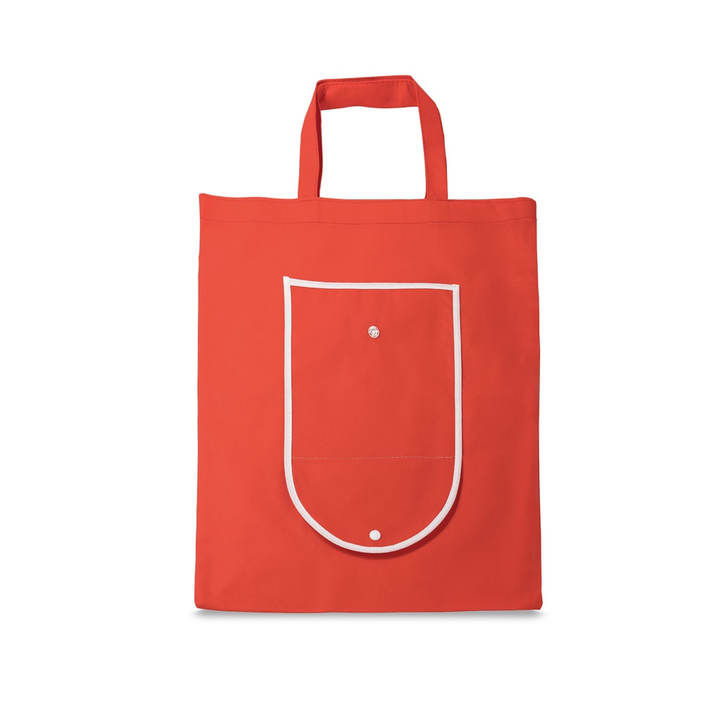 ARLON. non-woven πτυσσόμενη τσάντα (80 g/m²) - Κόκκινο