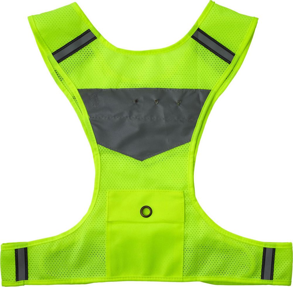 Nylon (600D) safety vest Minna - Yellow