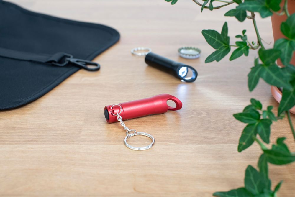 Aluminium 2-in-1 key holder Carla