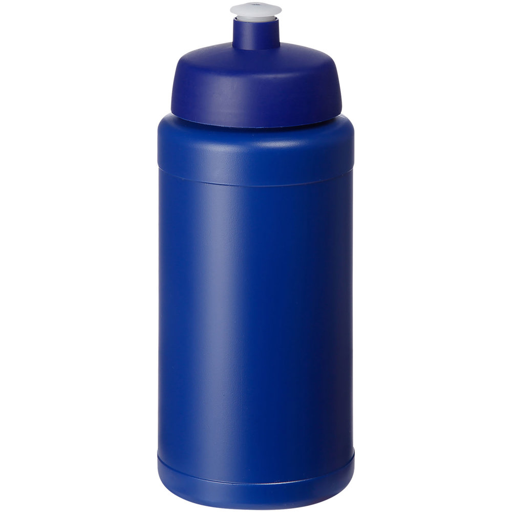 Baseline 500 ml recycled sport bottle - Blue, Blue