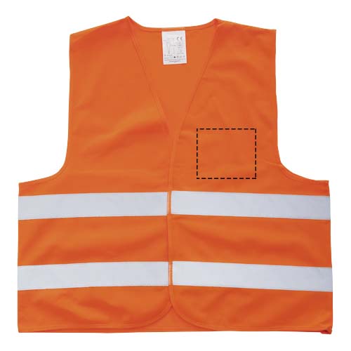 RFX™ See-me XL safety vest for professional use