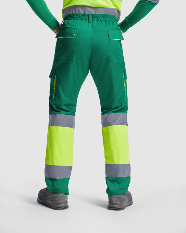 AV ENIX WINTER PANTS S/54 LEAD/FLUOR YELLOW