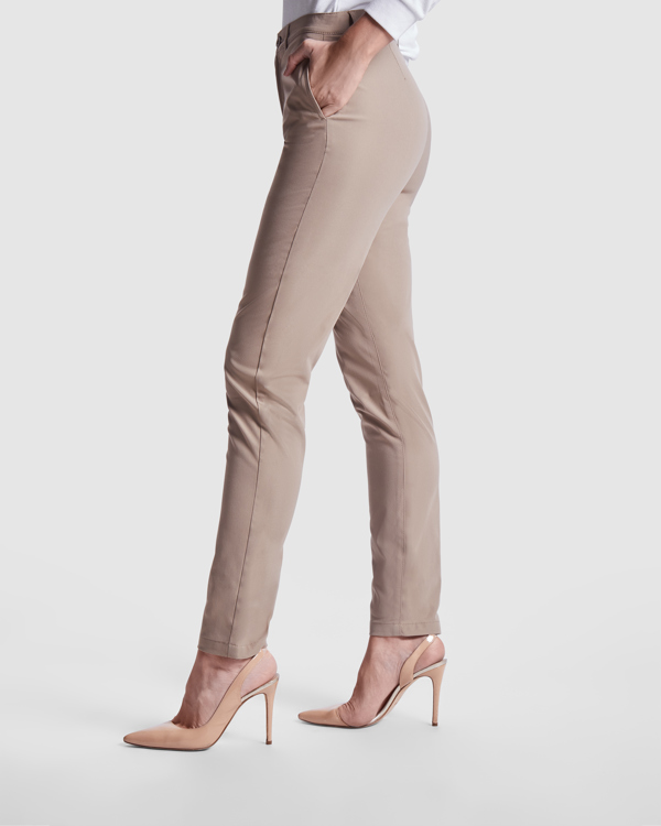 BEVERLY WOMAN CHINO PANTS S/36 BLACK