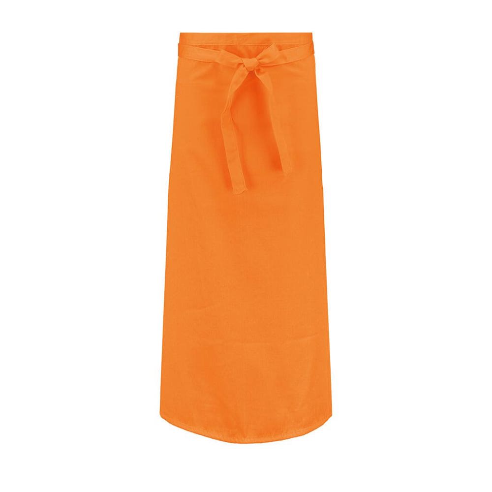 Ankle length apron 100x96 cm - Orange (PMS 165c) / Orange