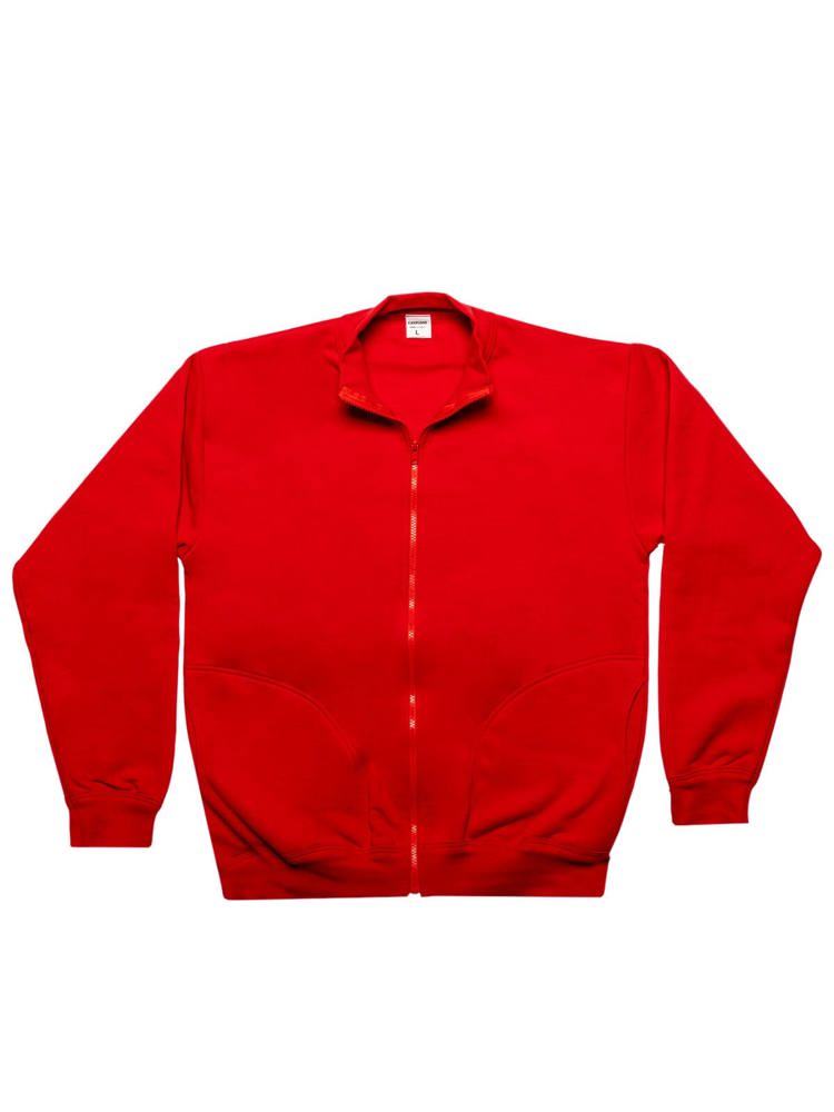 BS Explorer full zip sweater, 280 gr/m² - Red (PMS 186c)