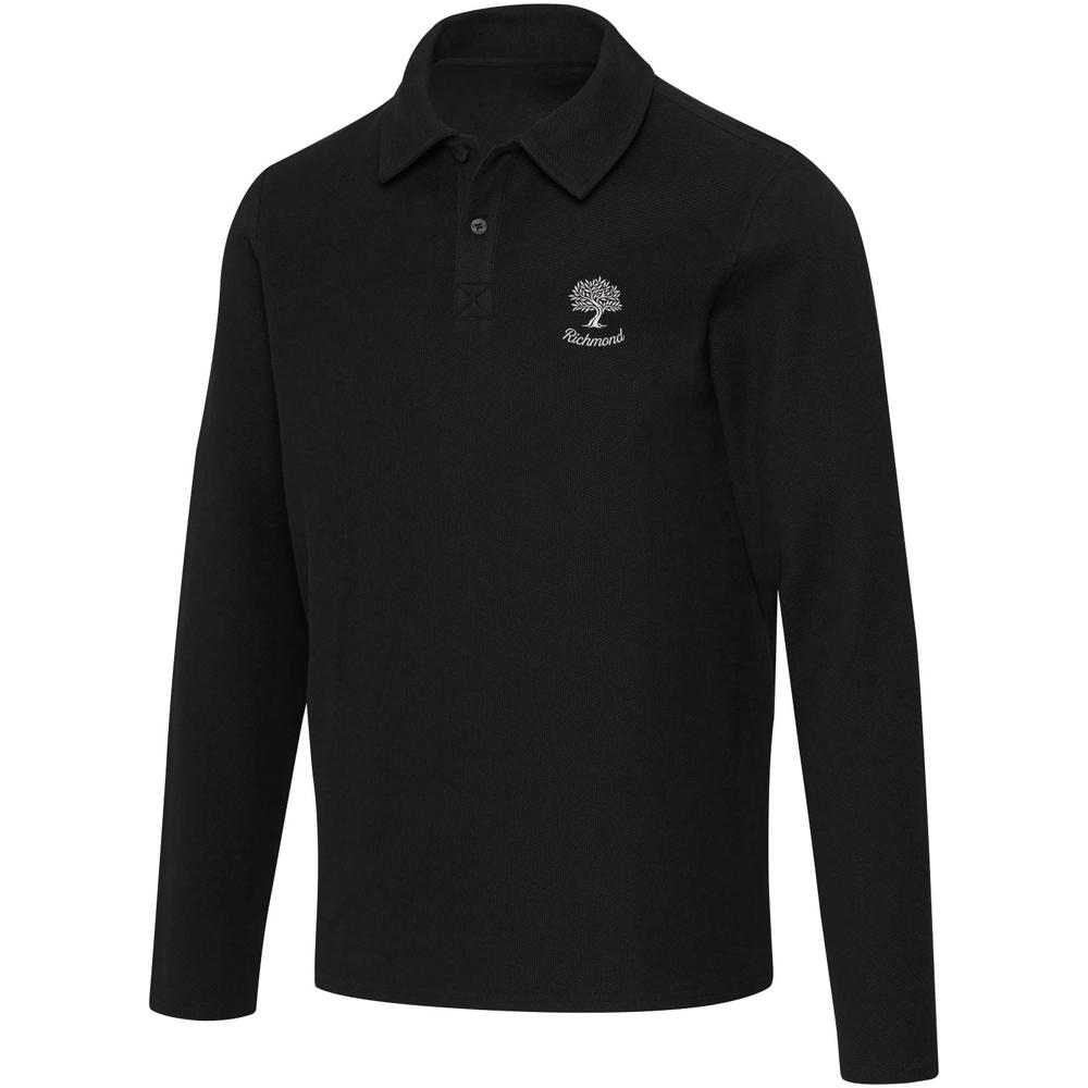 Apollo 245 g/m² long sleeve unisex polo