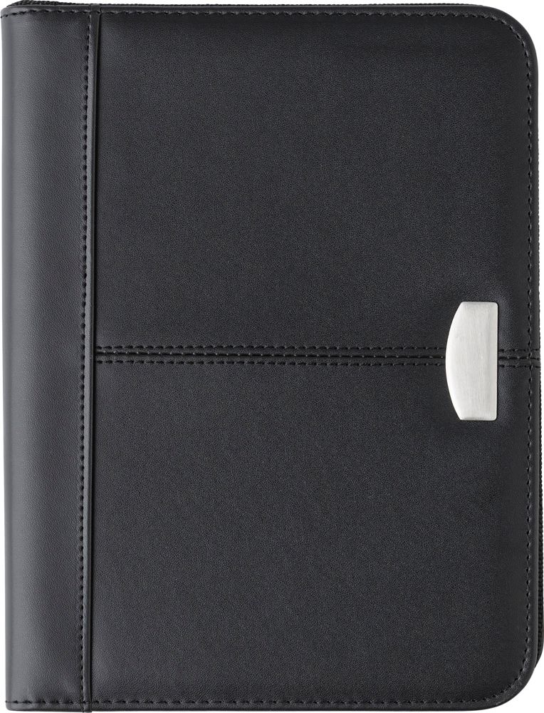 Bonded leather folder Rosa - Black