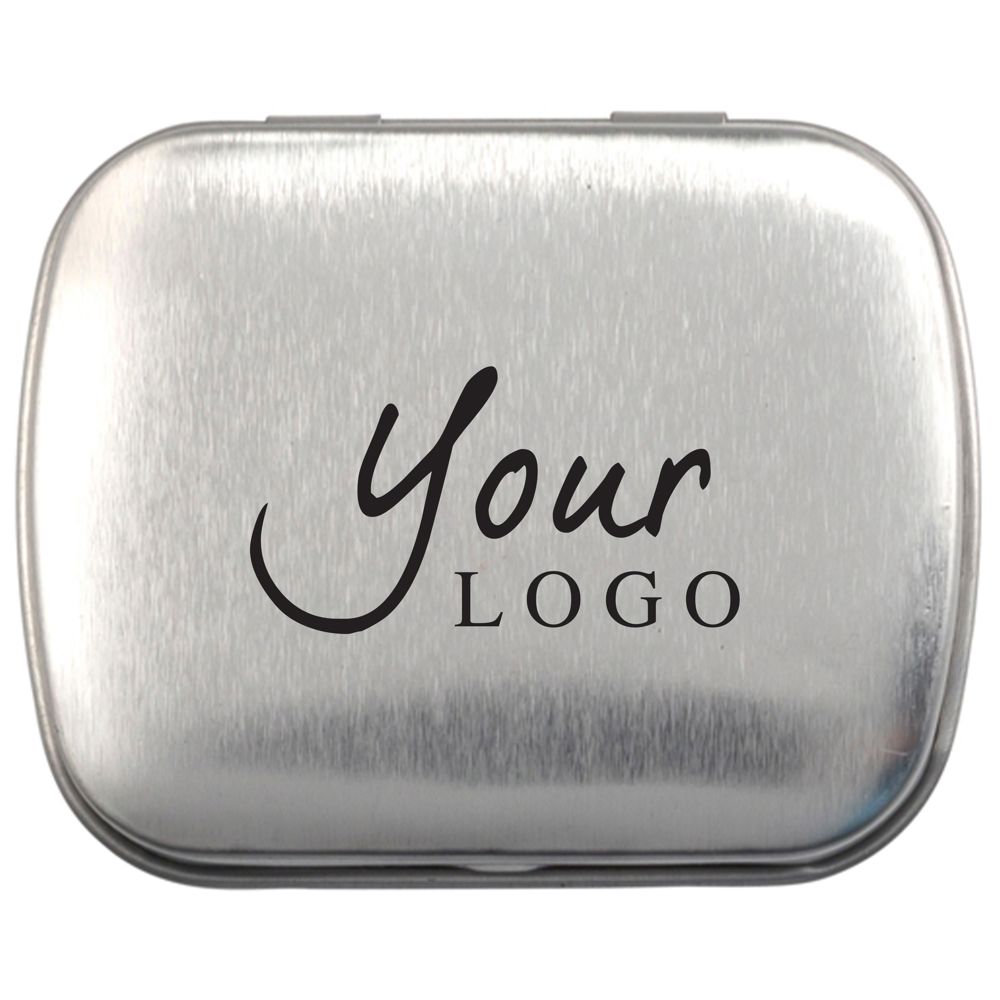 Tin case with mints Rocco