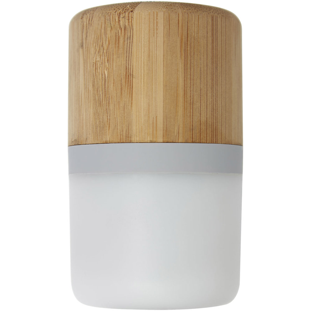 Aurea bamboo Bluetooth® speaker with light 