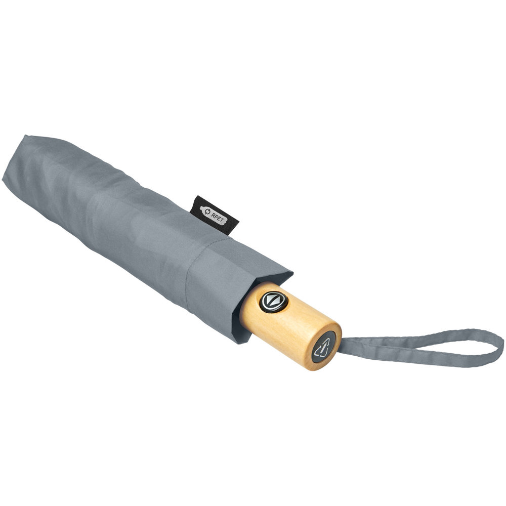 Bo 21" foldable auto open/close recycled PET umbrella