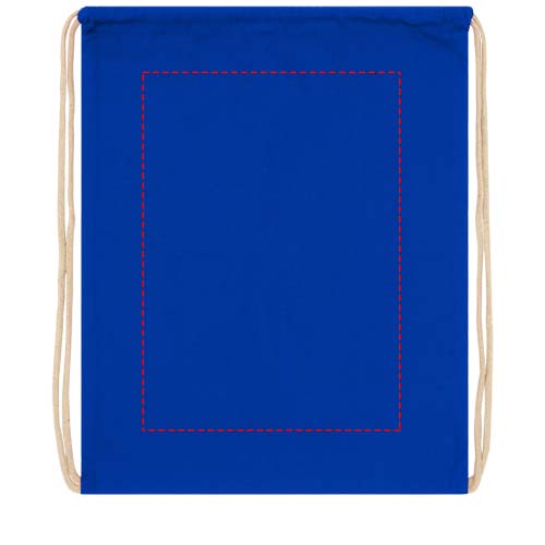 Oregon 140 g/m² cotton drawstring bag 5L