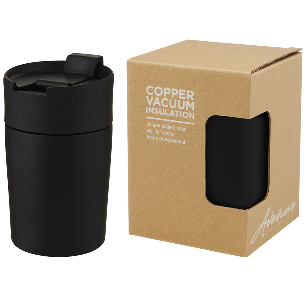 Jetta 180 ml copper vacuum insulated tumbler - Black