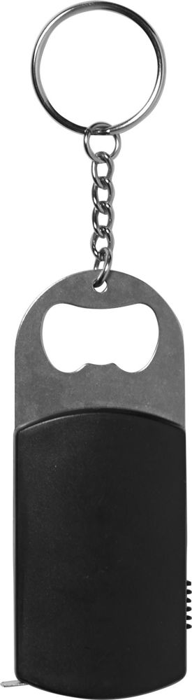 ABS key holder with bottle opener Karen - Black