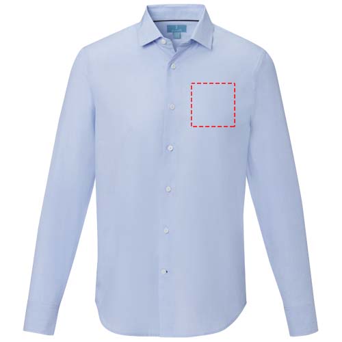 Cuprite long sleeve men's organic shirt