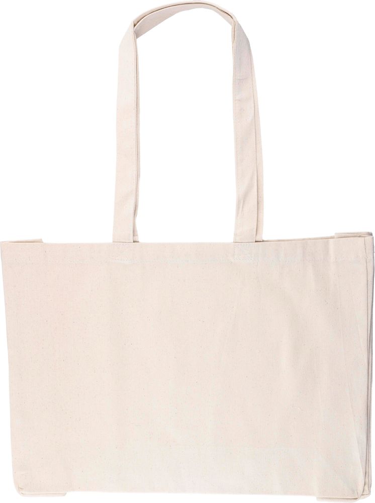 Cotton (220 gsm) shopping bag Imogen - Khaki