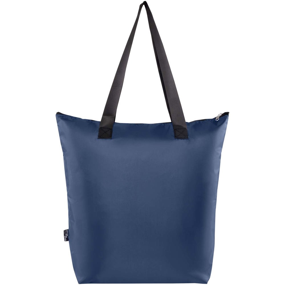 EcoFold RPET foldable tote cooler bag 15L