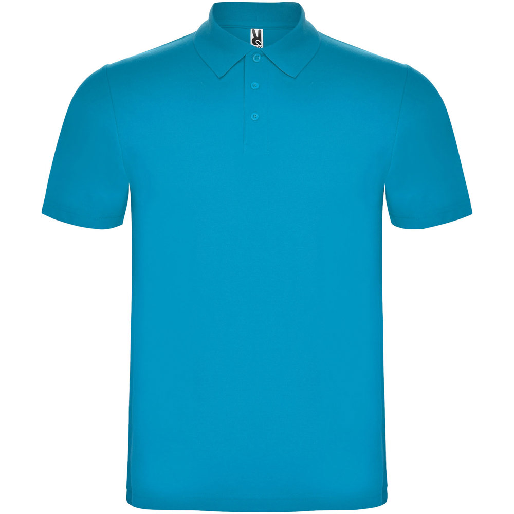 Austral 180 g/m2 short sleeve unisex polo - Turquoise