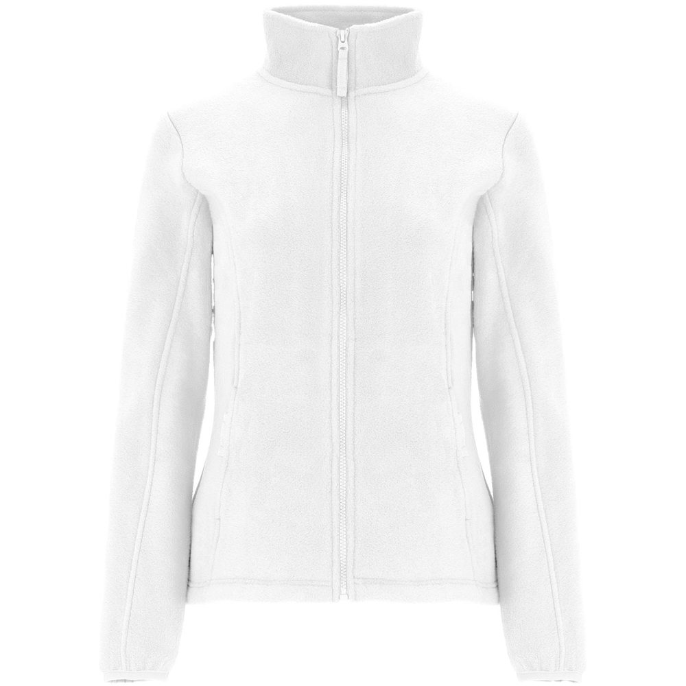Artic women's full zip fleece jacket - White