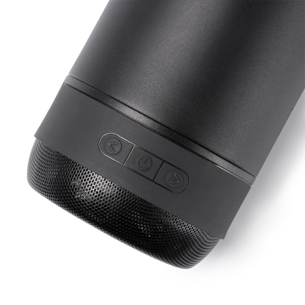 BOTTLE/SPEAKER NUFRIK BLACK