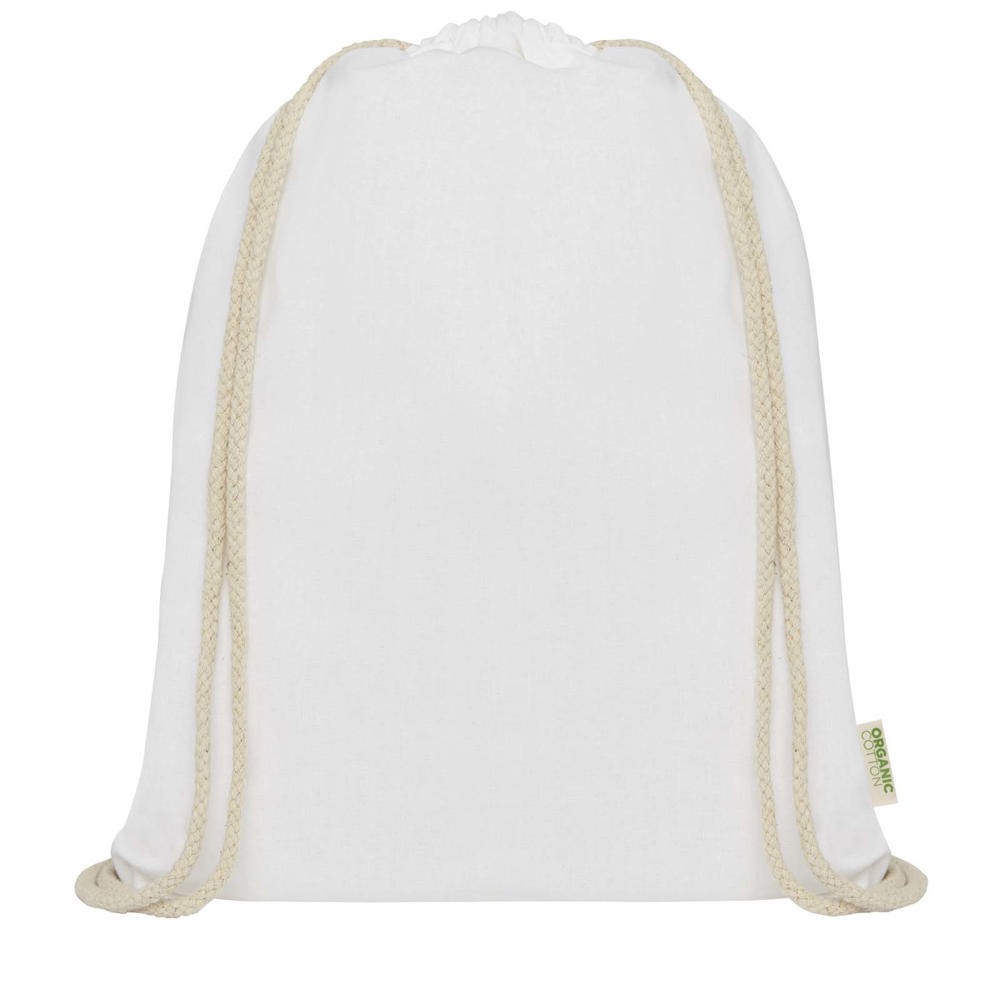 Odisha 140 g/m² OCS organic drawstring bag 5L 