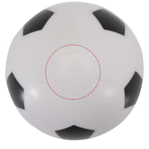 Zuri football-shaped vanilla lip balm with SPF 15