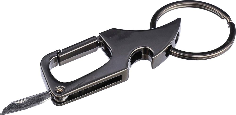 Metal carabiner keychain Bella