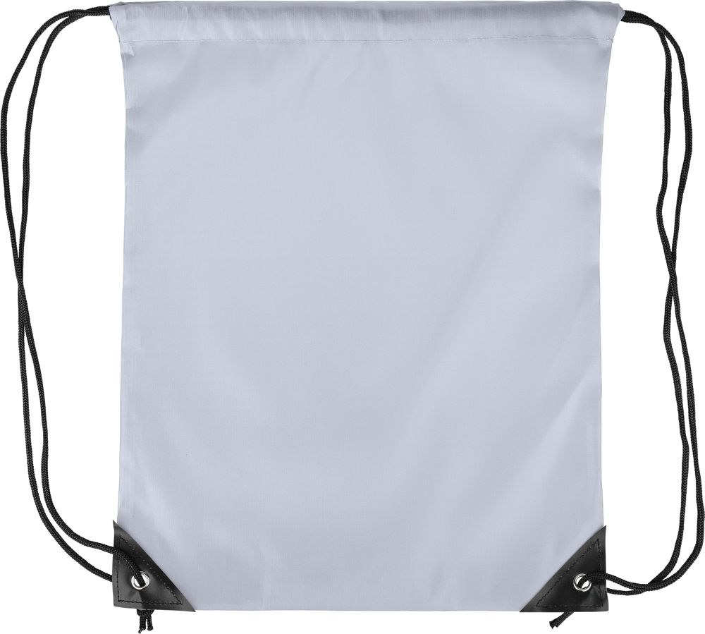 Polyester (210D) drawstring backpack Stef - Grey