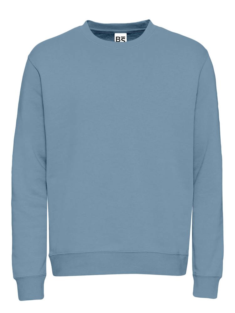 BS Atlas sweater, 280 gr/m² - Mid-blue (PMS 2157C)