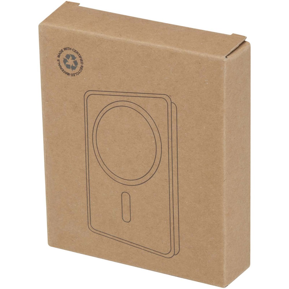Acrab 10.000 mAh 15W magnetic wireless power bank with 20W PD - made from recycled plastic