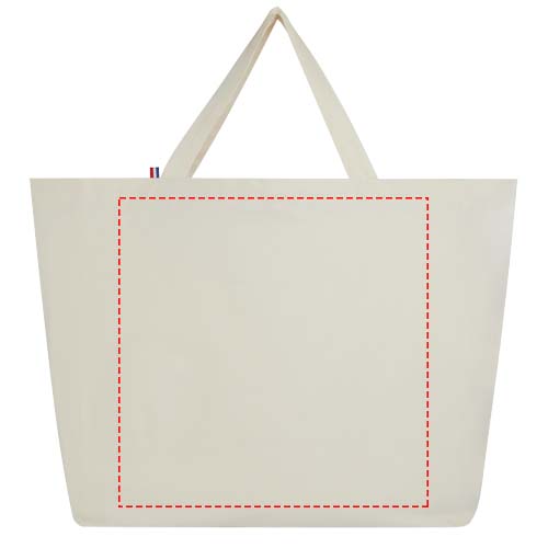 Cannes 200 g/m2 recycled shopper tote bag 10L