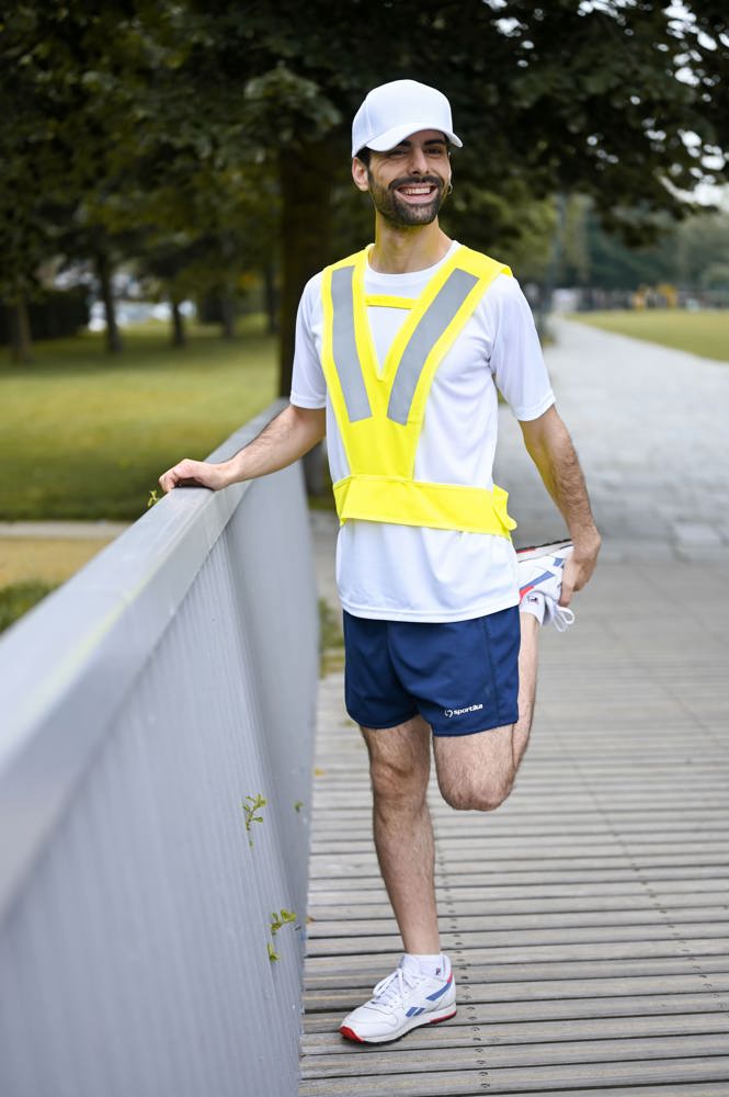 Reflective vest V-shape