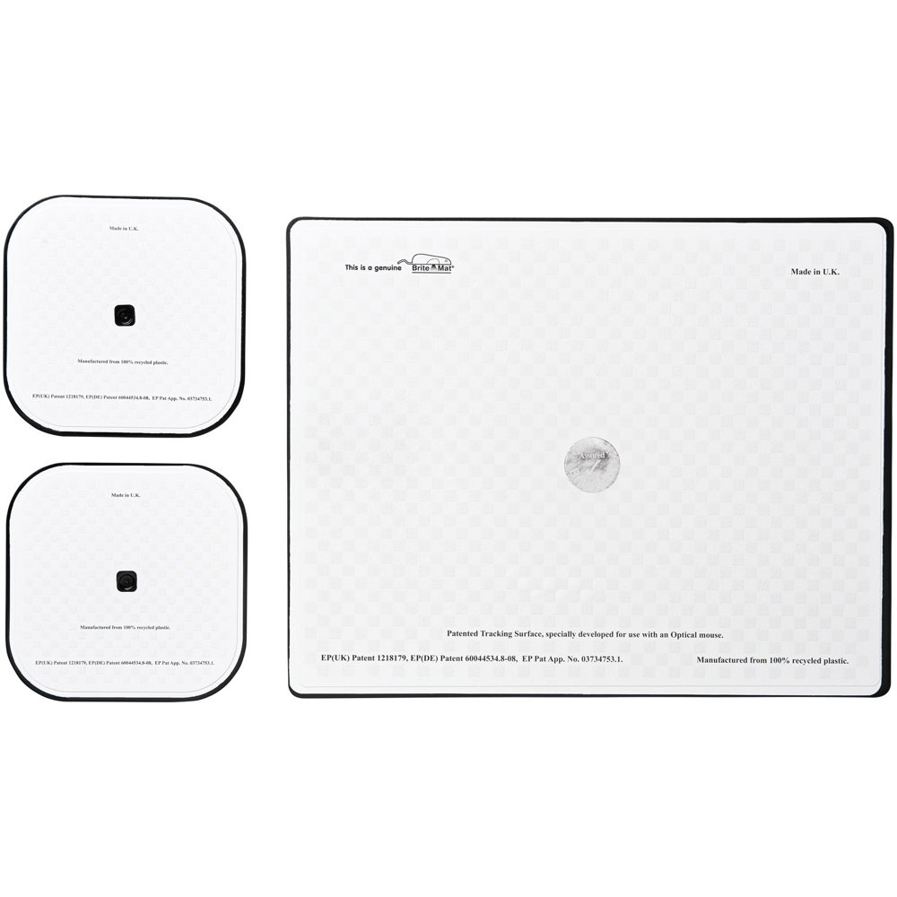 Brite-Mat® mouse mat and coaster set combo 3