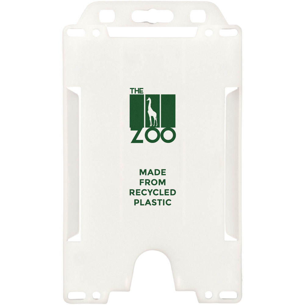 Pierre recycled plastic card holder 