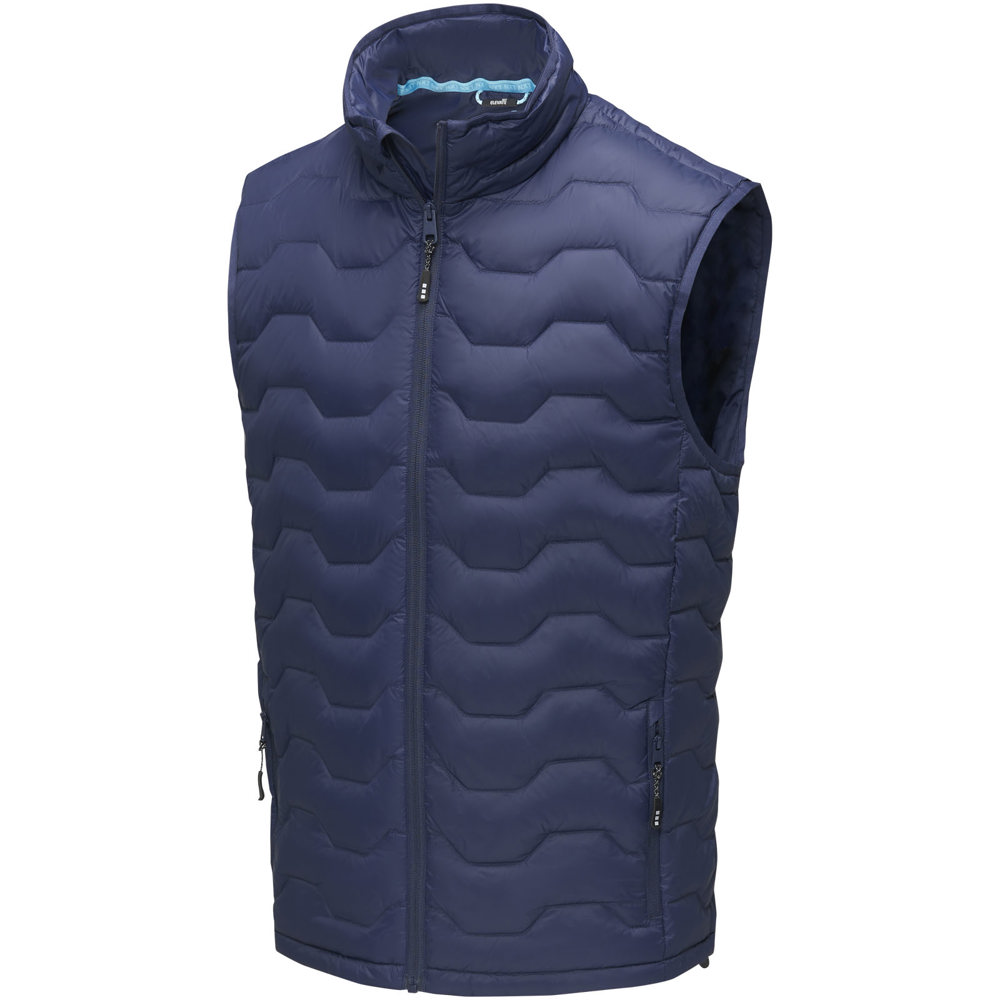 Petalite men's GRS recycled insulated down bodywarmer - Navy