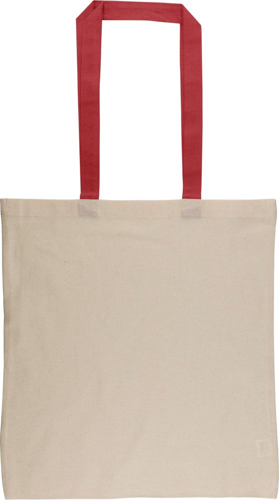 Cotton (140 gsm) shopping bag Maris - Red