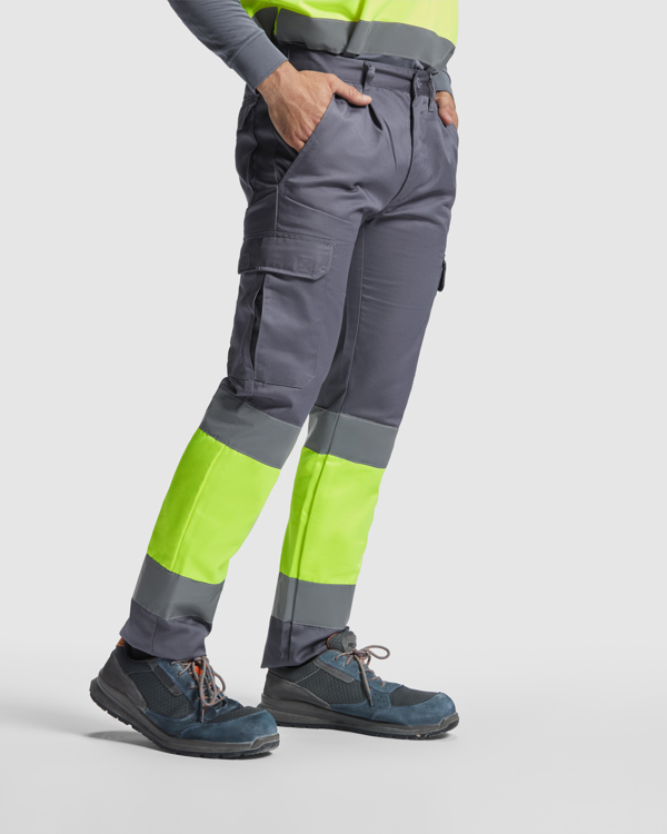 AV SOAN WINTER PANTS S/38 LEAD/FLUOR YELLOW