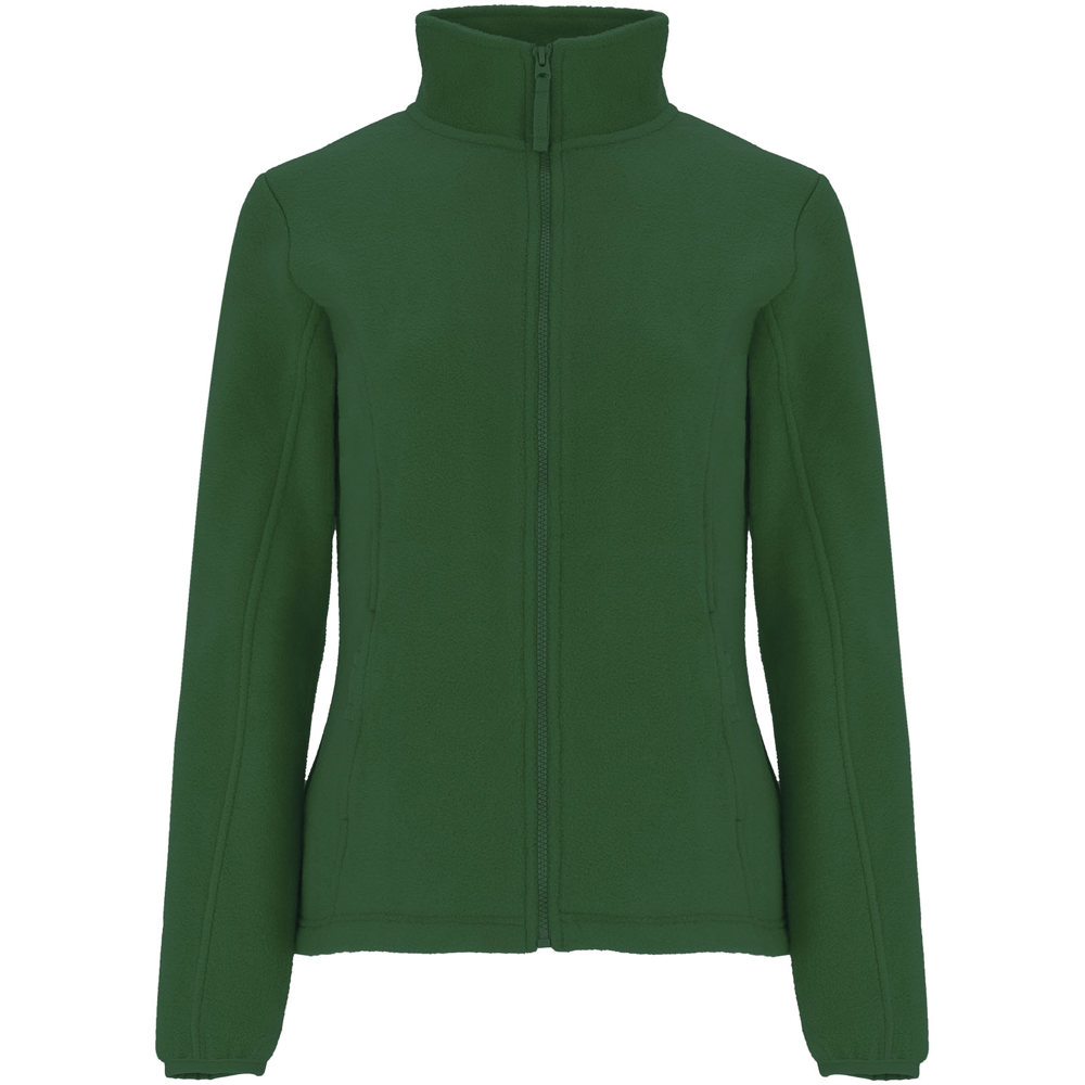 Artic women's full zip fleece jacket - Bottle Green