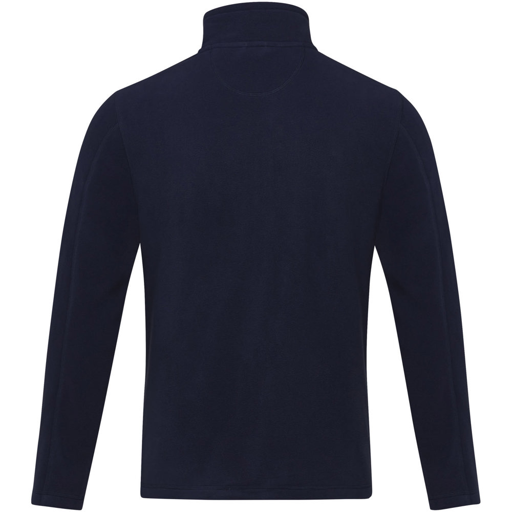 Amber men's GRS recycled full zip fleece jacket