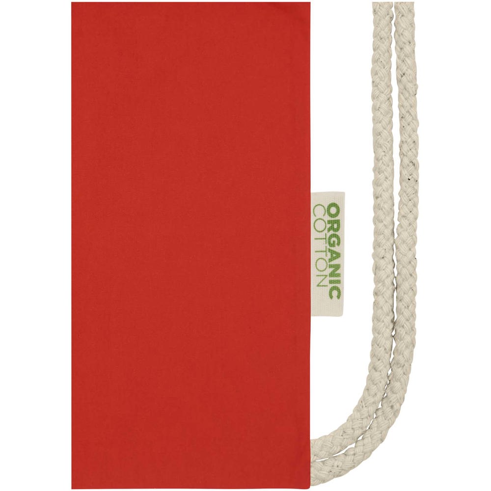 Odisha 140 g/m² OCS organic drawstring bag 5L 