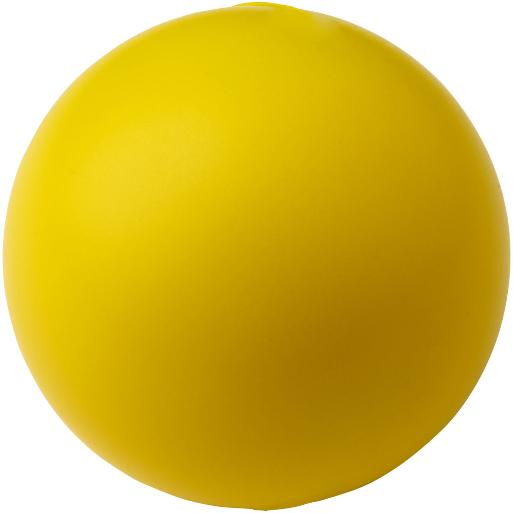 Cool round stress reliever - Yellow