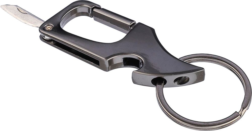 Metal carabiner keychain Bella