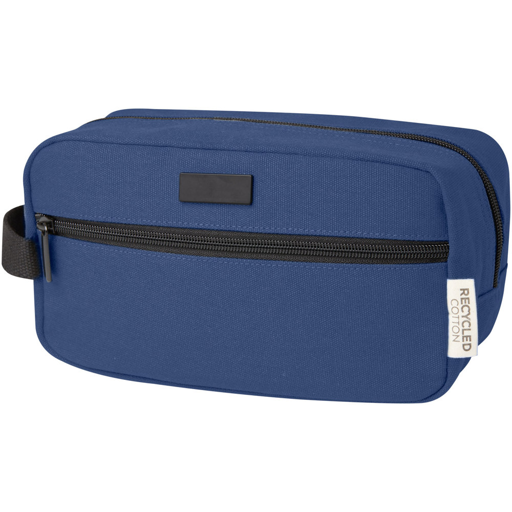 Joey GRS recycled canvas travel accessory pouch bag 3.5L - Navy