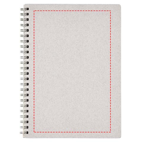 Bianco A5 size wire-o notebook